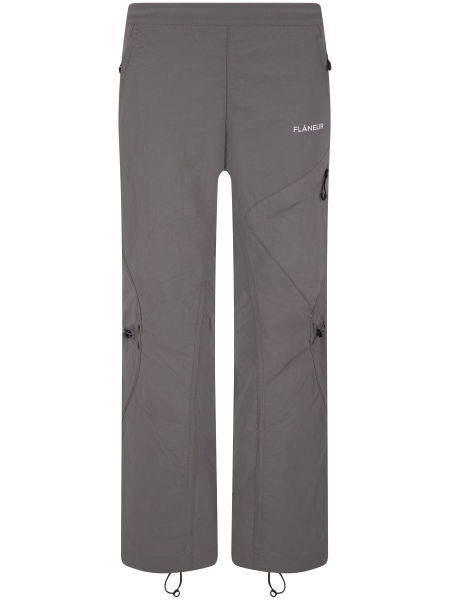 Flaneur F15050 TURTLE NYLON TROUSERS GREY