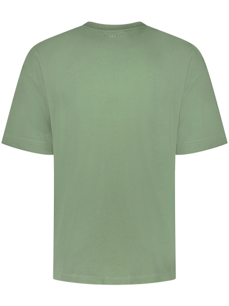 Flaneur F15087 LOGO T-SHIRT KHAKI