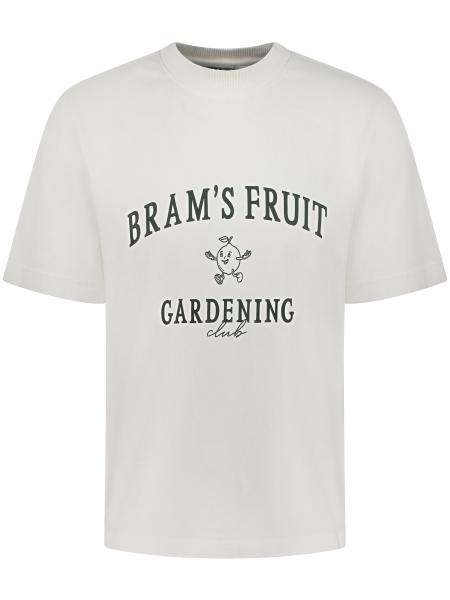 Brams fruit GARDENING CLUB T-SHIRT 777 WHITE