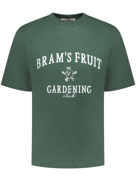 Brams fruit GARDENING CLUB T-SHIRT 684 DARK GREEN