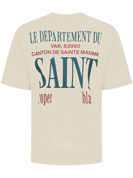 Saint Blanc CANTON 83 T-SHIRT OFF WHITE