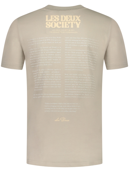 Les Deux LDM101213 SOCIETY T-SHIRT 815769 L. SAND/S. MELON