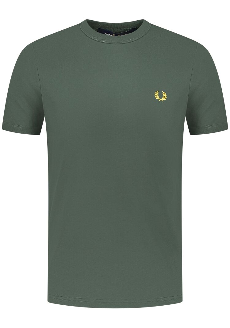 Fred Perry M3519 RINGER X89 COURT GREEN