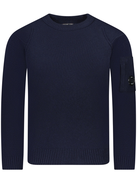 Cp company jumper navy online