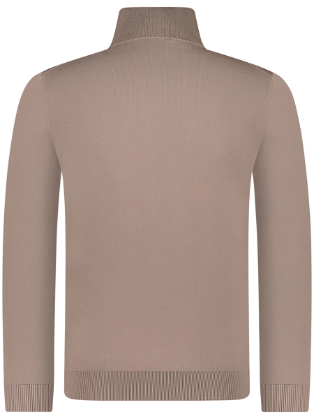 Valentoni TRIVERO COL ZIP V60 TAUPE