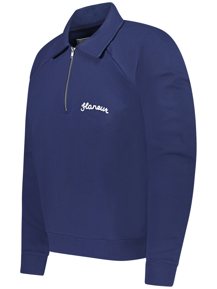 Flaneur F14284 SIGNATURE HALF ZIP NAVY