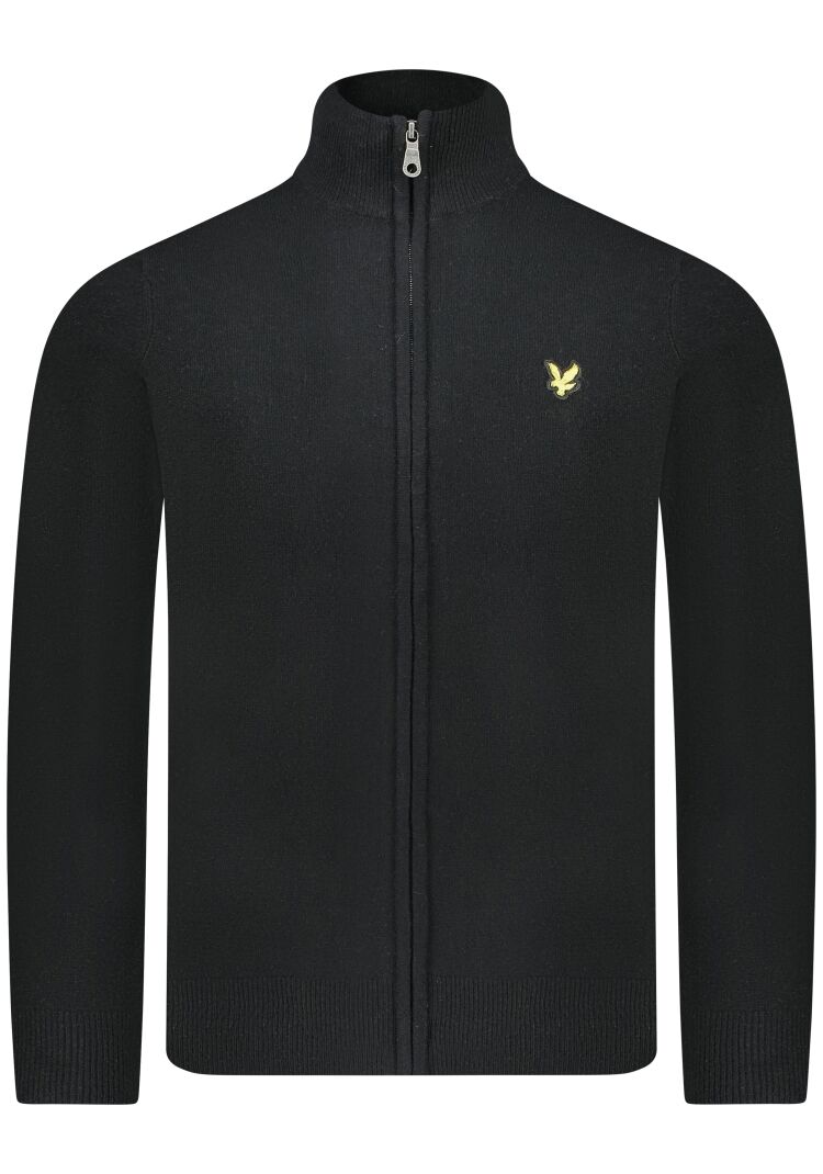 Lyle and Scott KN2102V W155 JET BLACK MARL