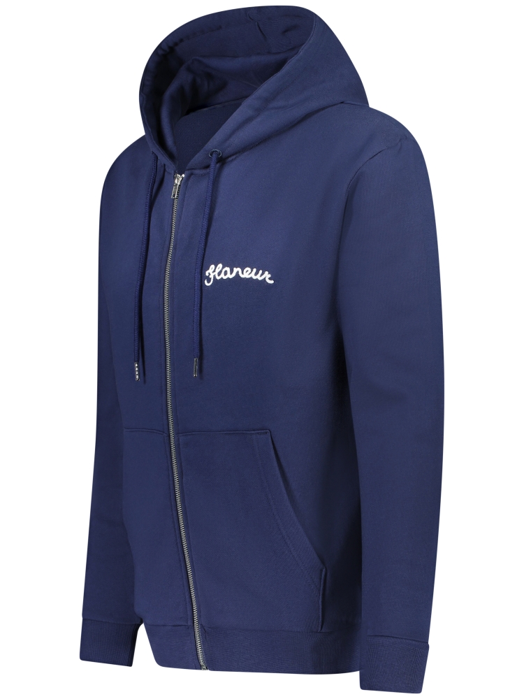 Flaneur FNOS921 SIGNATURE ZIP-UP NAVY